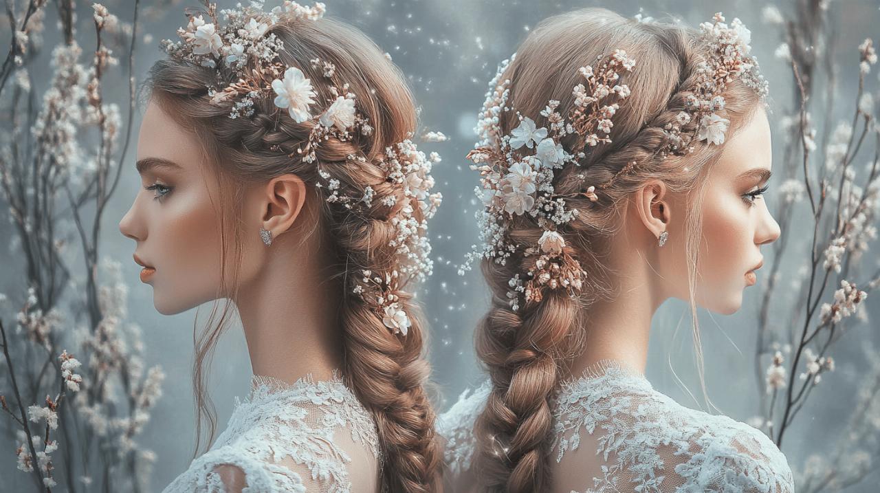 Les tresses feeriques qui sublimeront votre look de mariee