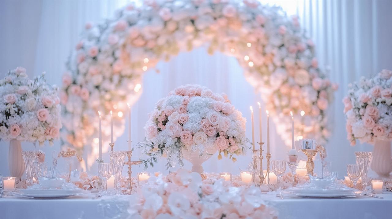 Table de mariage, comment la decorer pour creer une ambiance feerique avec des confettis ?